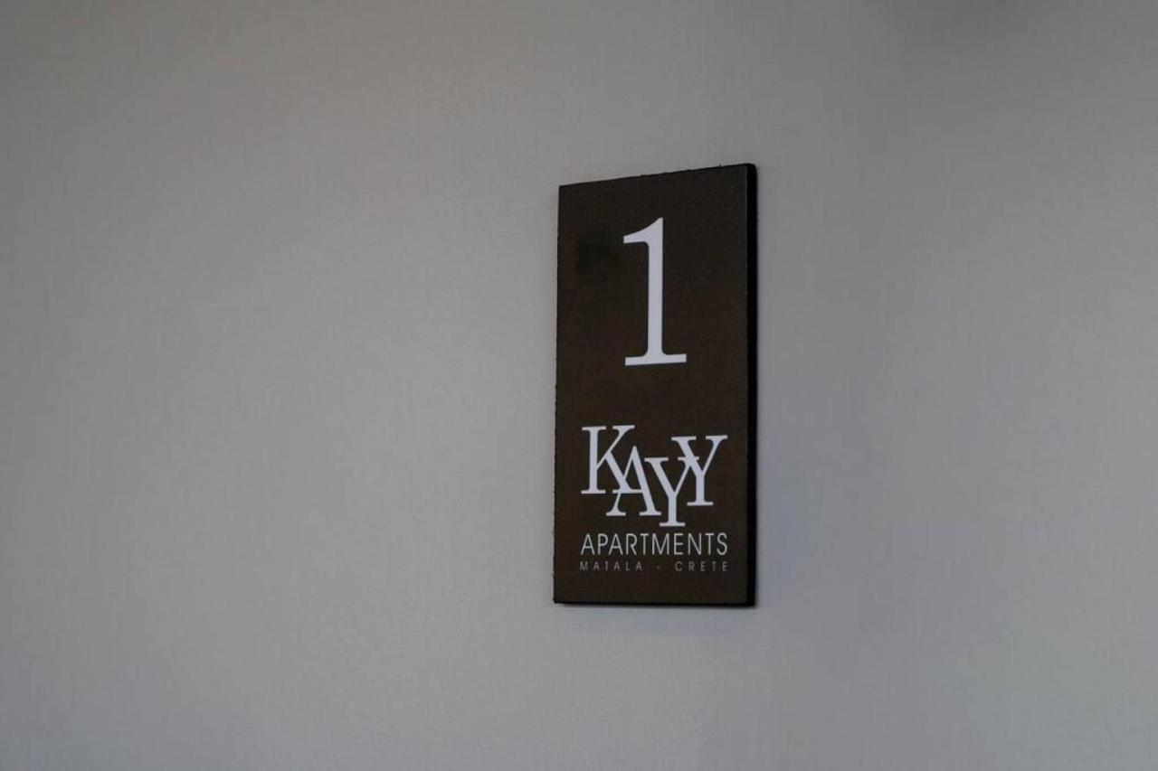 Kayy Apartments 1 In Matala Dış mekan fotoğraf